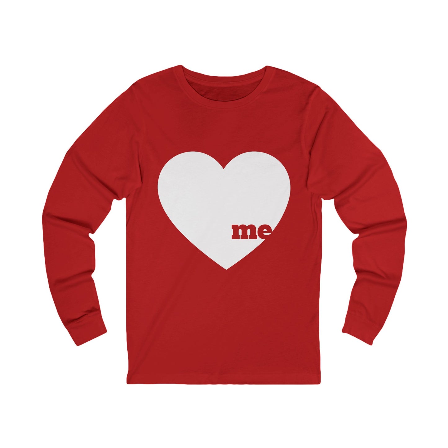 Love me Unisex Lightweight Long Sleeve Tee