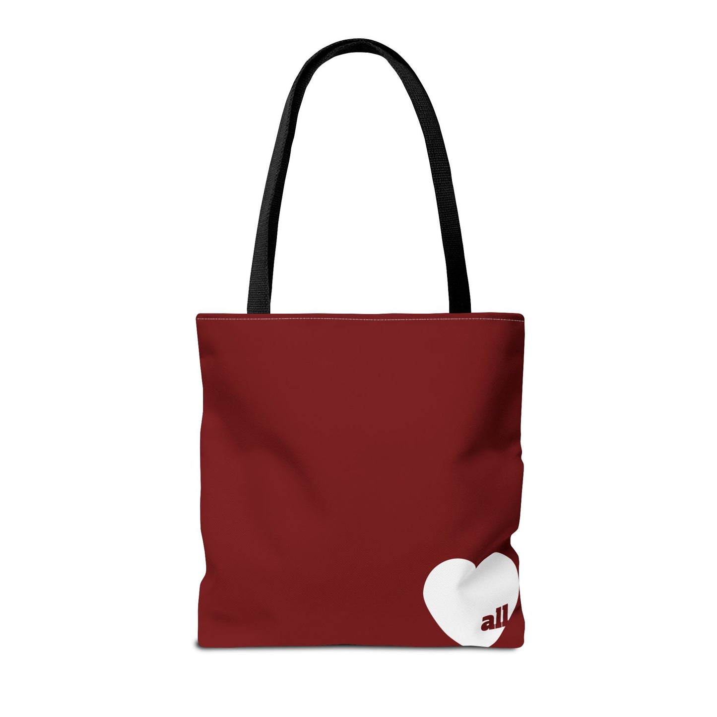 Love u all Tote, in Red
