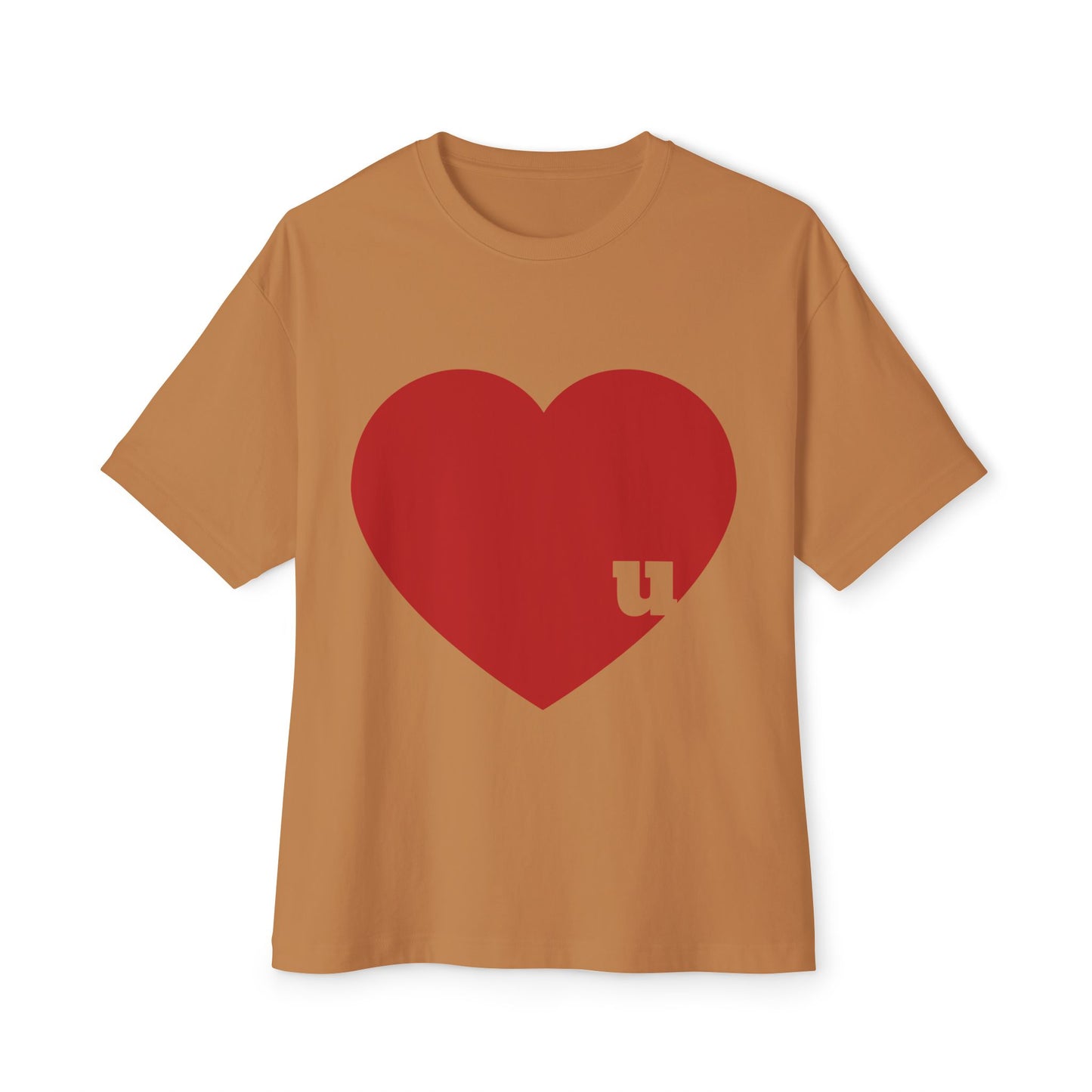 Love u Unisex Oversized Boxy Tee