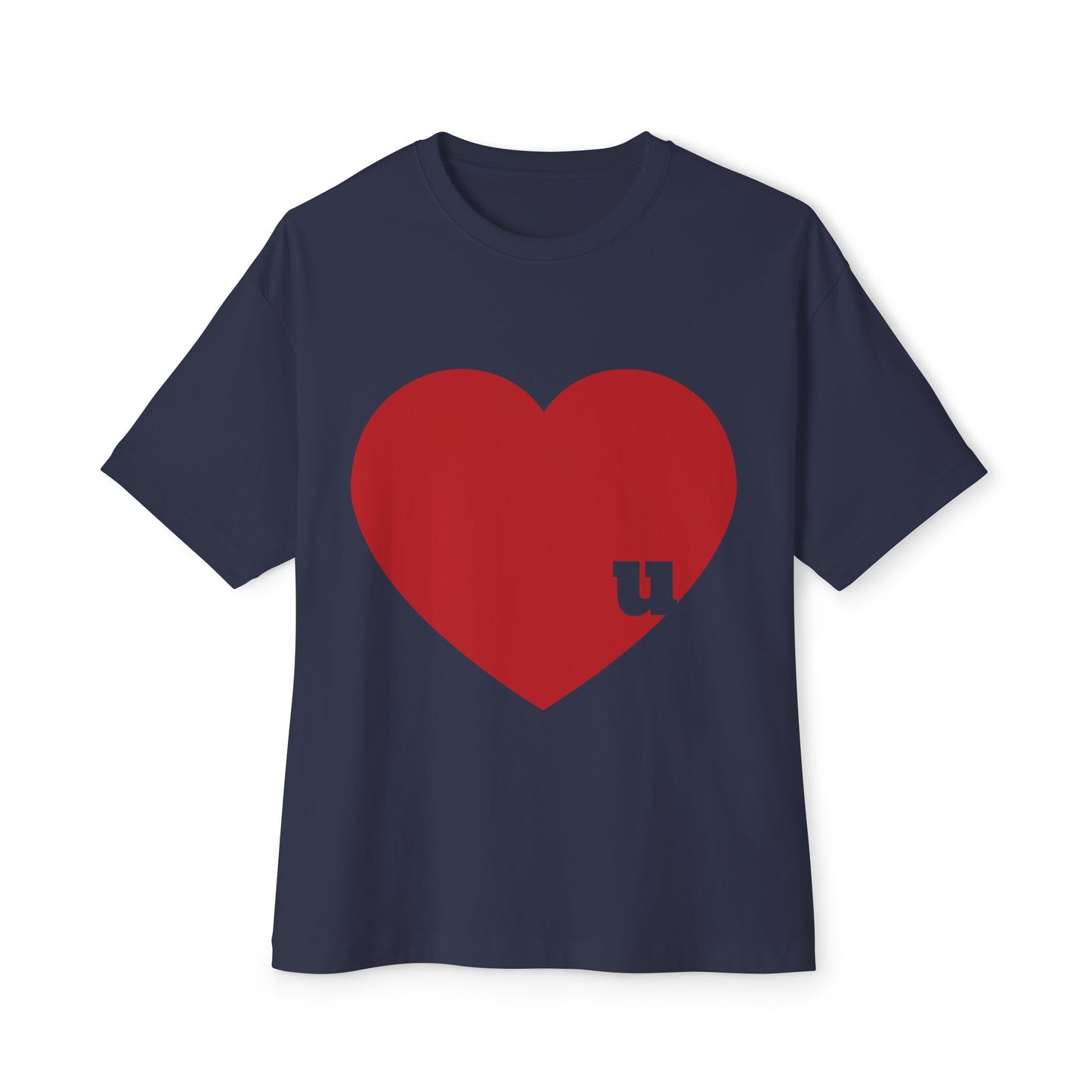 Love u Unisex Oversized Boxy Tee