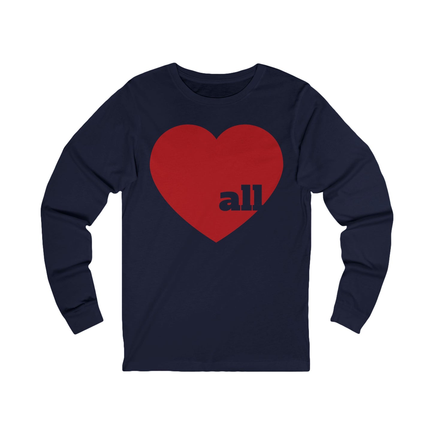 Love all Unisex Lightweight Long Sleeve Tee