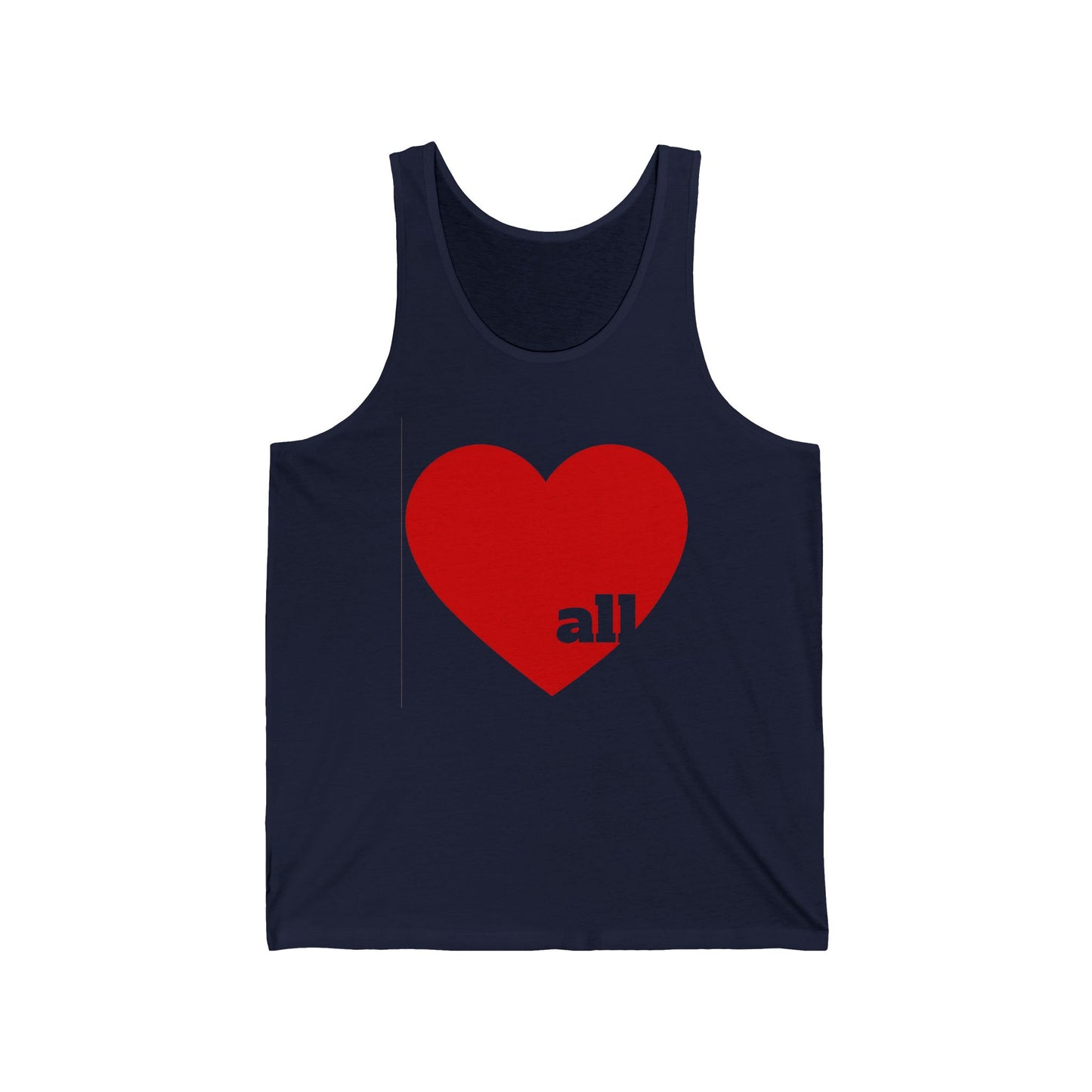 Love all Unisex Jersey Tank