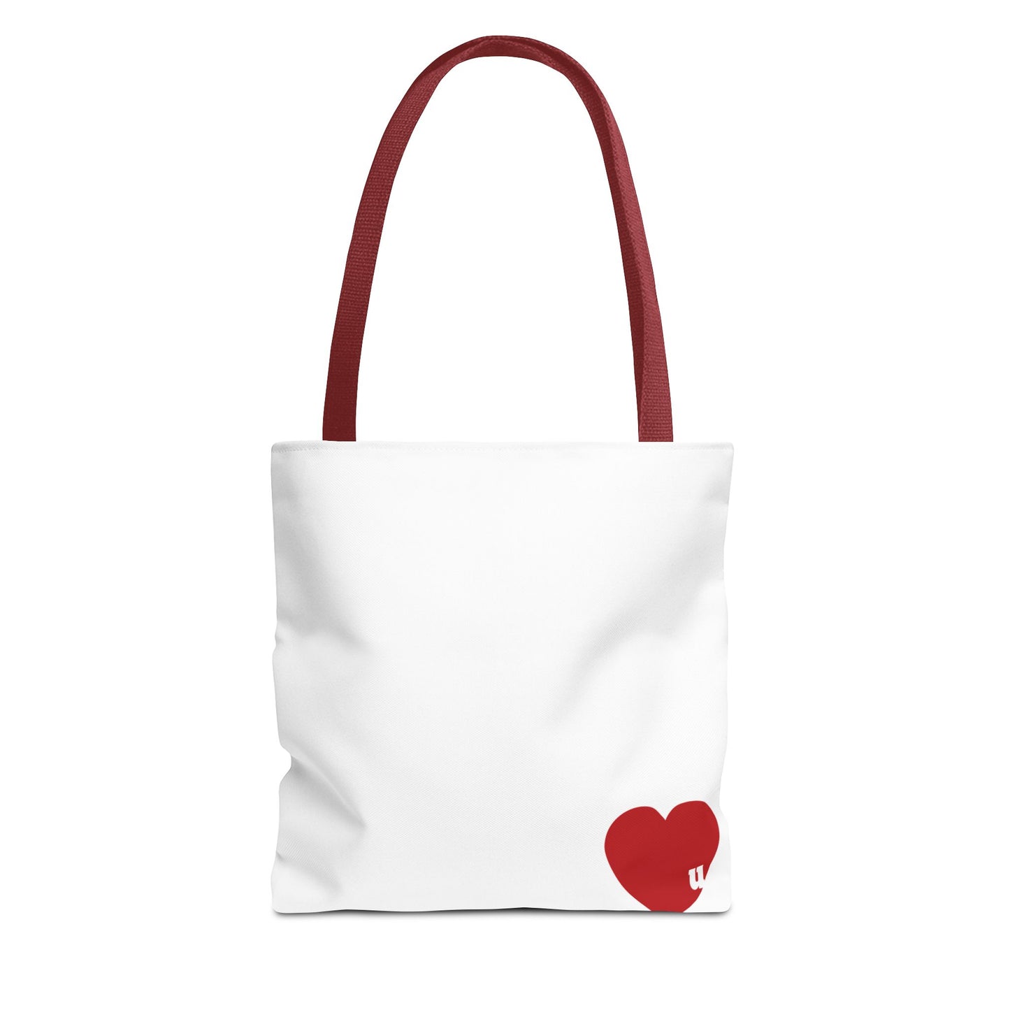 Love u all Tote, in White