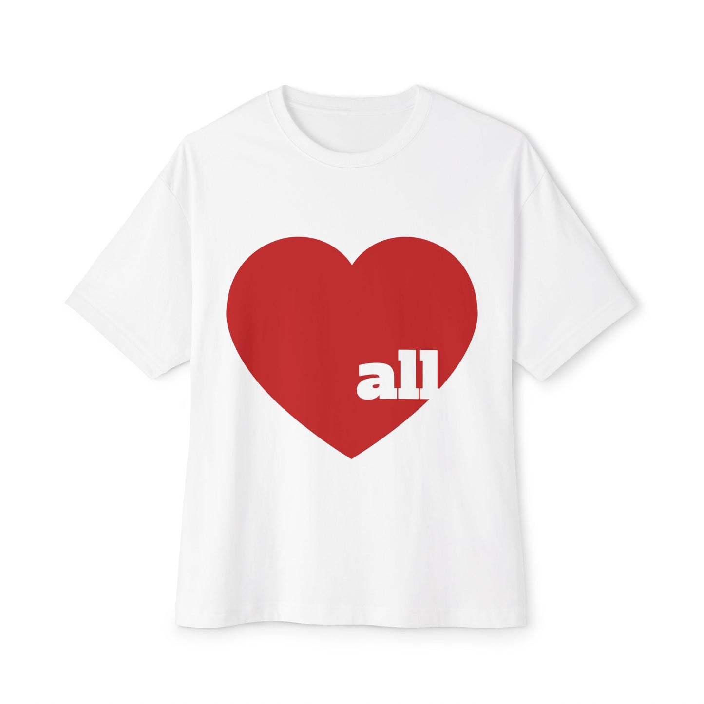 Love all Unisex Oversized Boxy Tee