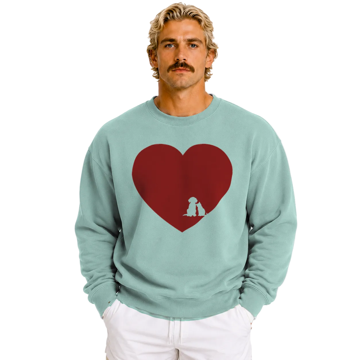 Love More Adopted Pals Unisex Sweatshirt