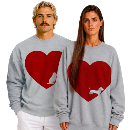 Sweat-shirt unisexe pour chiens âgés "Love More"