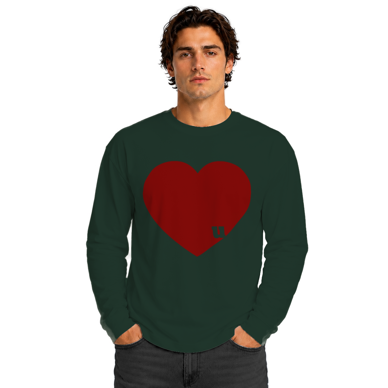 Love all Unisex Heavyweight Long Sleeve Tee