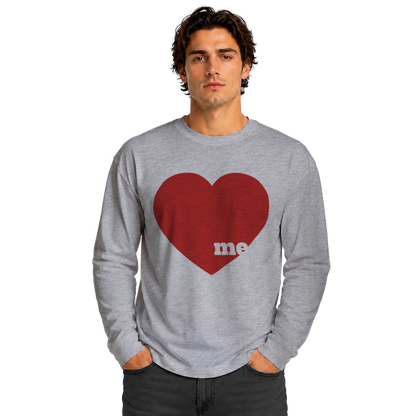 Love me Unisex Heavyweight Long Sleeve Tee