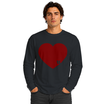 Love u Unisex Heavyweight Long Sleeve Tee
