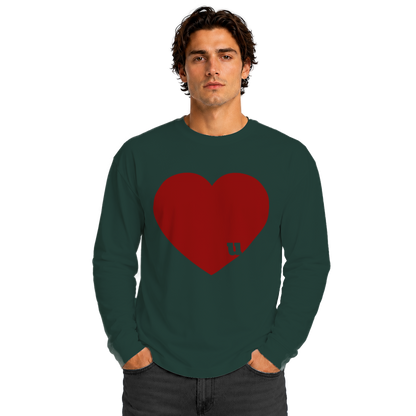 Love u Unisex Heavyweight Long Sleeve Tee