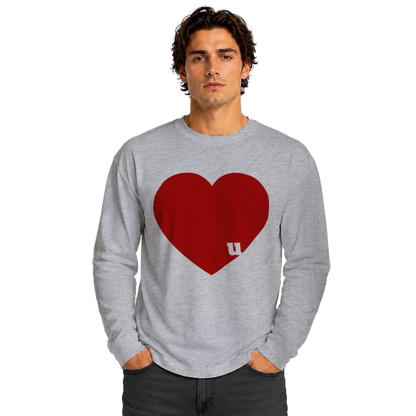 Love u Unisex Heavyweight Long Sleeve Tee