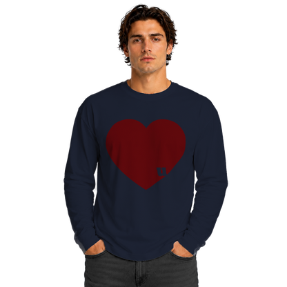 Love u Unisex Heavyweight Long Sleeve Tee
