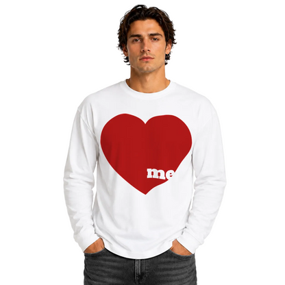 Love me Unisex Heavyweight Long Sleeve Tee