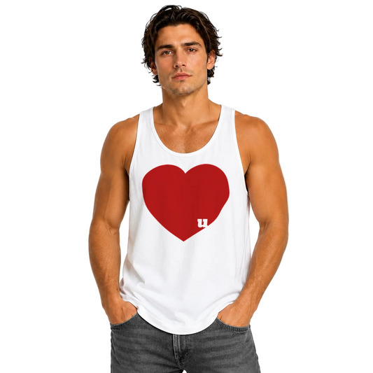 Love u Unisex Lightweight Jersey Tank